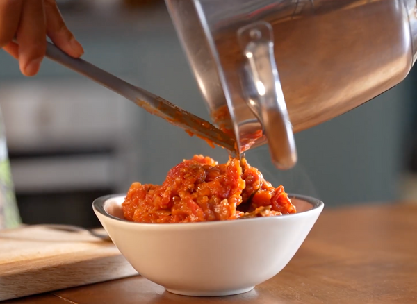 La sauce tomate de la madre