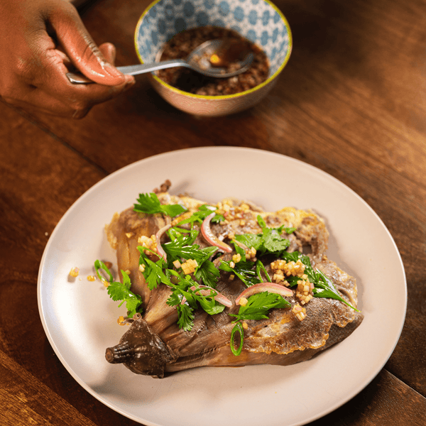 Omelette d'aubergine et haché Féroce - Féroce