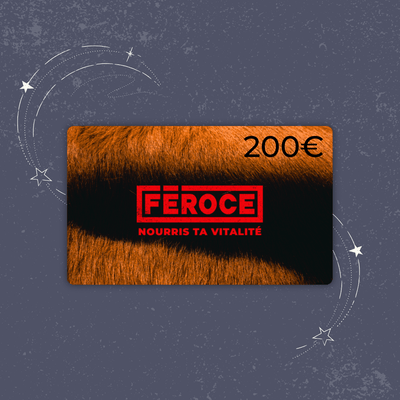 Carte - Cadeau Féroce - Féroce