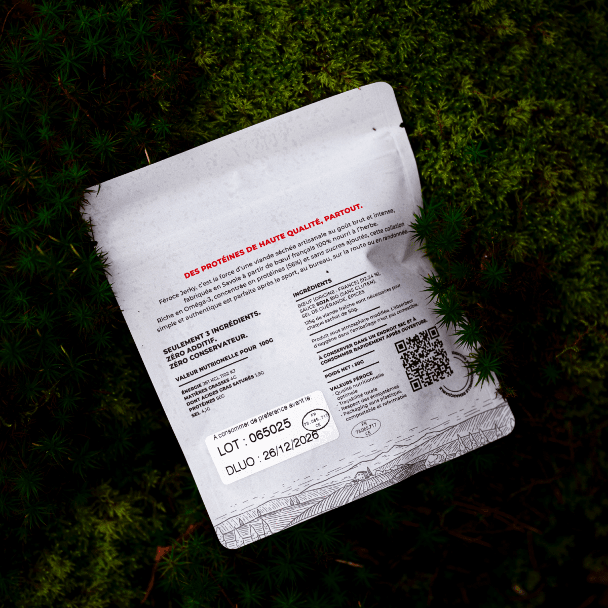 Jerky Boeuf 50g - Féroce